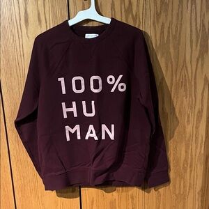 Everlane Men’s 100% Human Burgundy Sweater